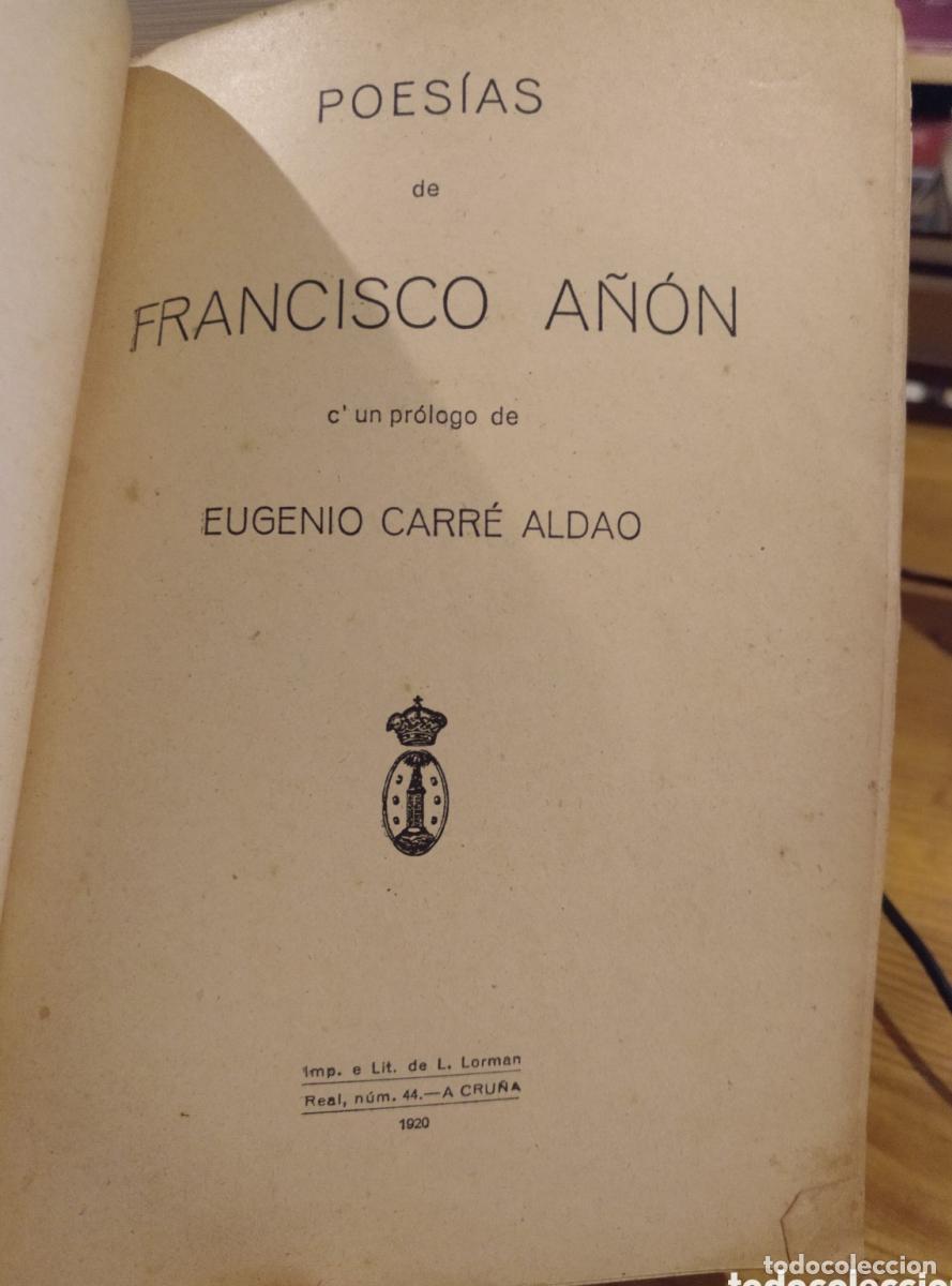 Libros: Francisco A&ntilde;&oacute;n, Poes&iacute;as - - Foto 2