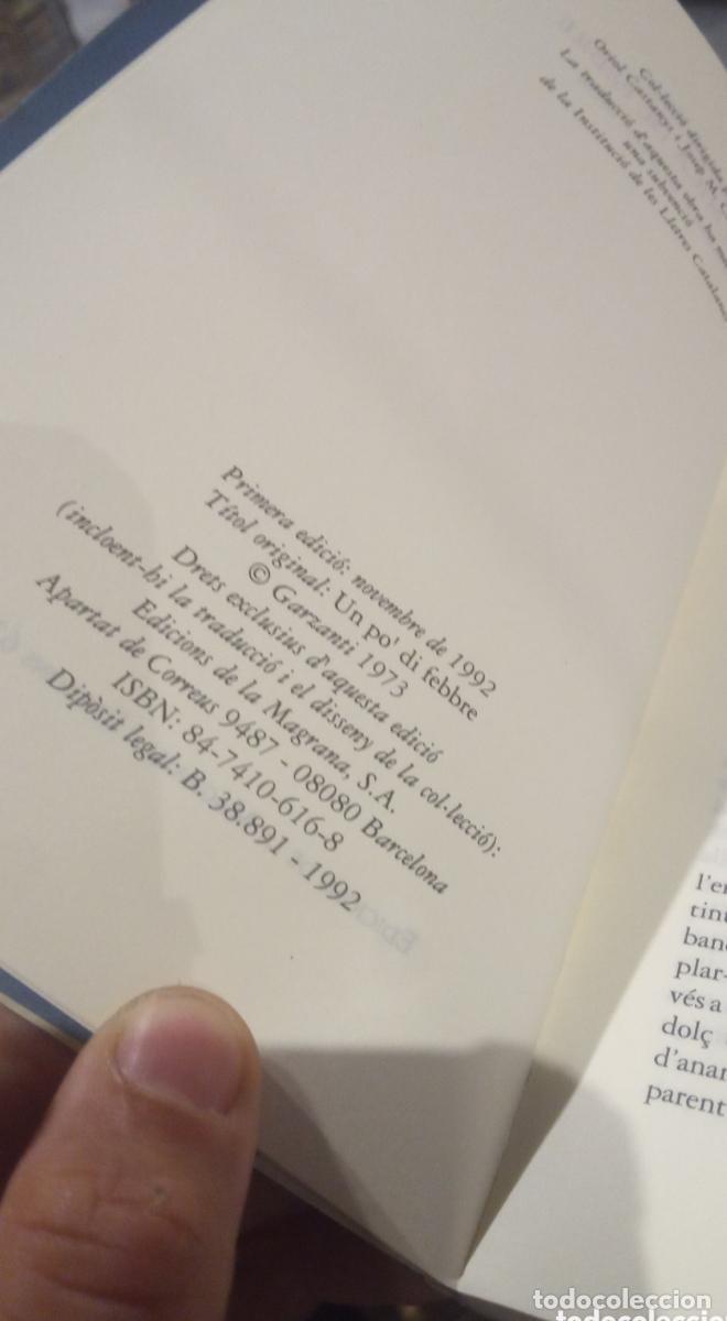 Libros: UNA MICA DE FEBRE. SANDRO PENNA 1992 - - Foto 2