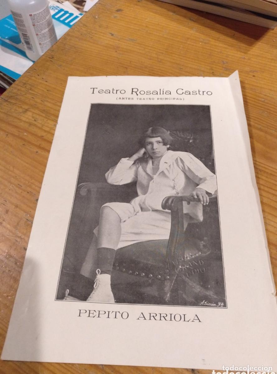 Libros: Pepito Arriola, Teatro Rosal&iacute;a de Castro, A Coru&ntilde;a -
