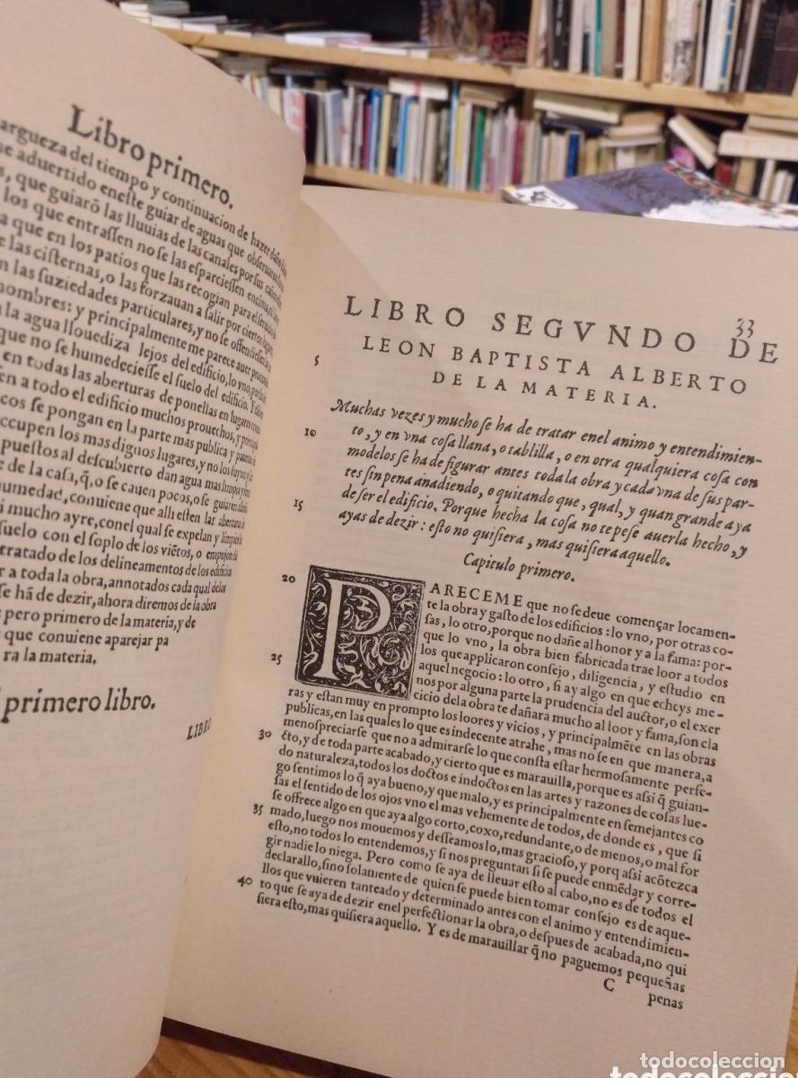 Libros: Alberti, De re aedificatoria - - Foto 5