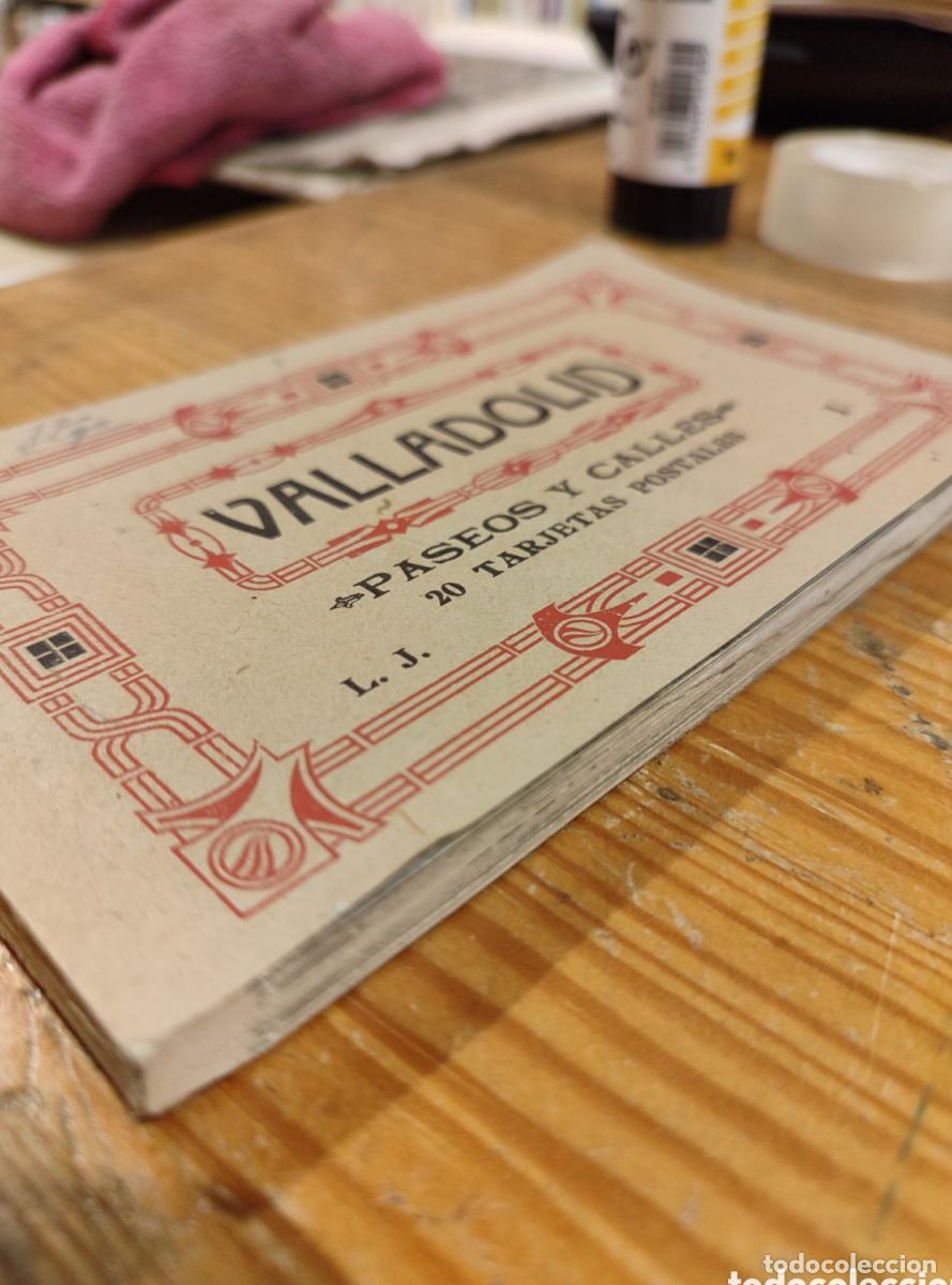 Libros: VALLADOLID PASEOS Y CALLES. 20 TARJETAS POSTALES. - - Foto 3