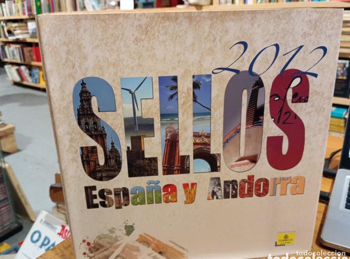 2012 Sellos de Espa&ntilde;a y Andorra -