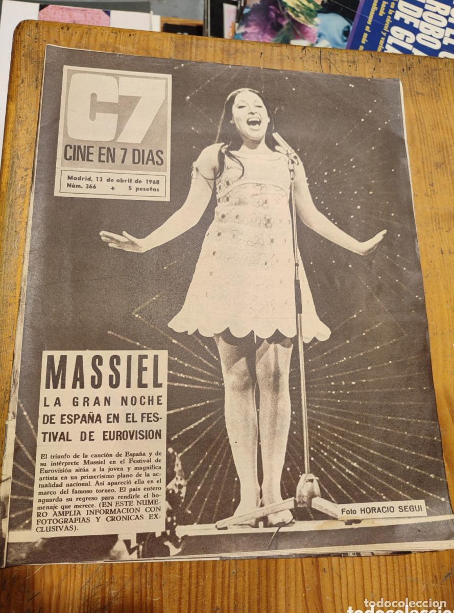 Libros: CINE EN 7 DIAS. 366. 1969. MASSIEL - - Foto 2