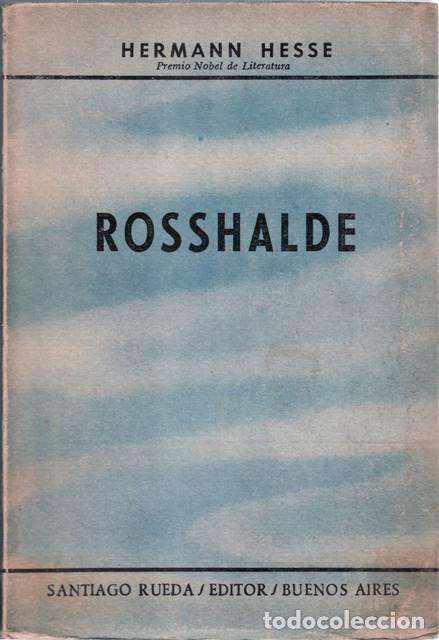 Libros: HESSE, Hermann.- - Rosshalde. Novela. - Foto 1