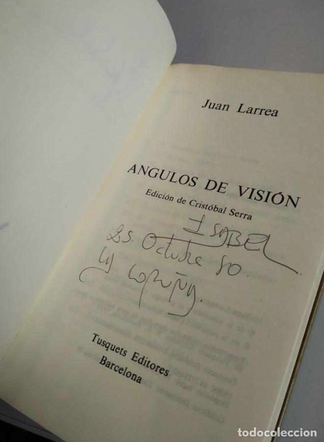 Libros: &Aacute;NGULOS DE VISI&Oacute;N. JUAN LARREA - - Foto 4