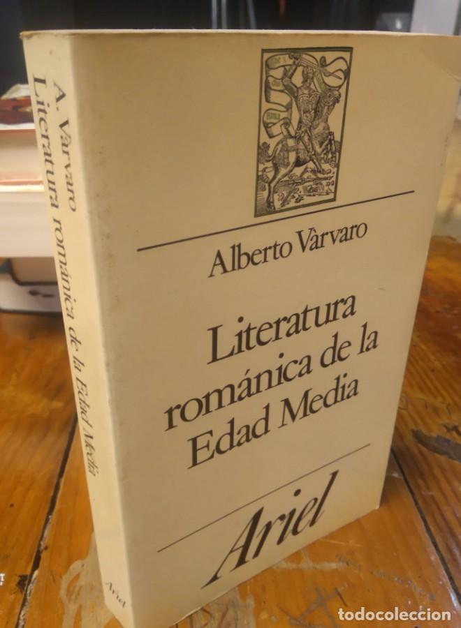 Libros: LITERATURA RONANICA DE LA EDAD MEDIA. ALBERTO V&Agrave;RVARO -