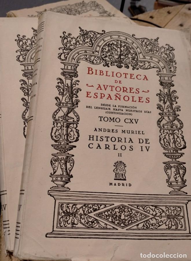 Libros: Andres Muriel - Historia de Carlos IV - - Foto 1