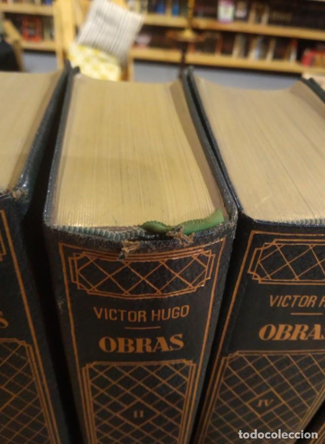 Libros: OBRAS. V&Iacute;CTOR HUGO. 4 TOMOS. LORENZANA. 1964 - - Foto 7