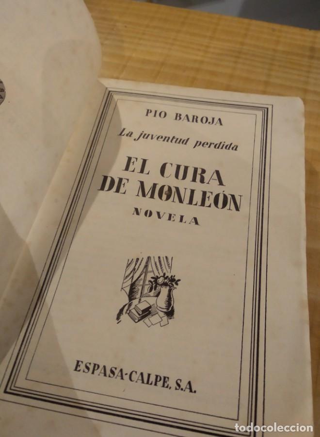 Libros: EL CURA DE MONLEON. PIO BAROJA. 1936 - - Foto 4