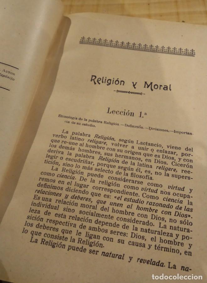 Libros: RELIGI&Oacute;N Y MORAL. MANUEL PONTE AYUDE - - Foto 3