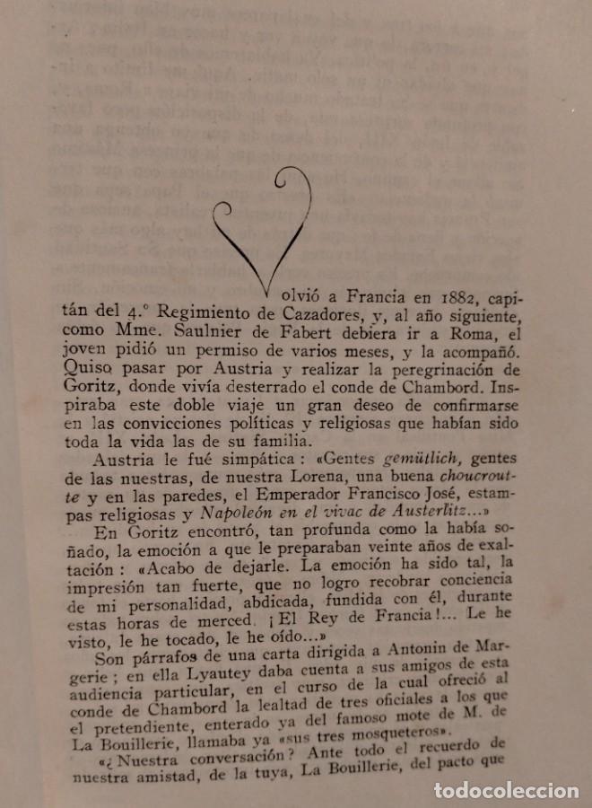 Libros: Andr&eacute; Maurois, Lyautey - - Foto 4