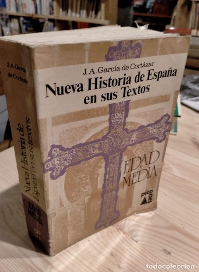 Libros: Garc&iacute;a Cort&aacute;zar, Nueva Historia de Espa&ntilde;a en sus textos Edad Media -