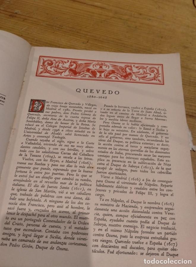 Libros: Quevedo, El busc&oacute;n y los sue&ntilde;os (1932) - - Foto 2