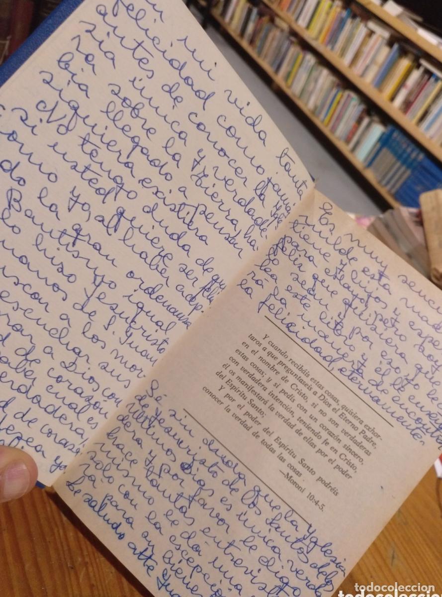 Libros: Libro del Morm&oacute;n dedicado a Jes&uacute;s Hermida - - Foto 3