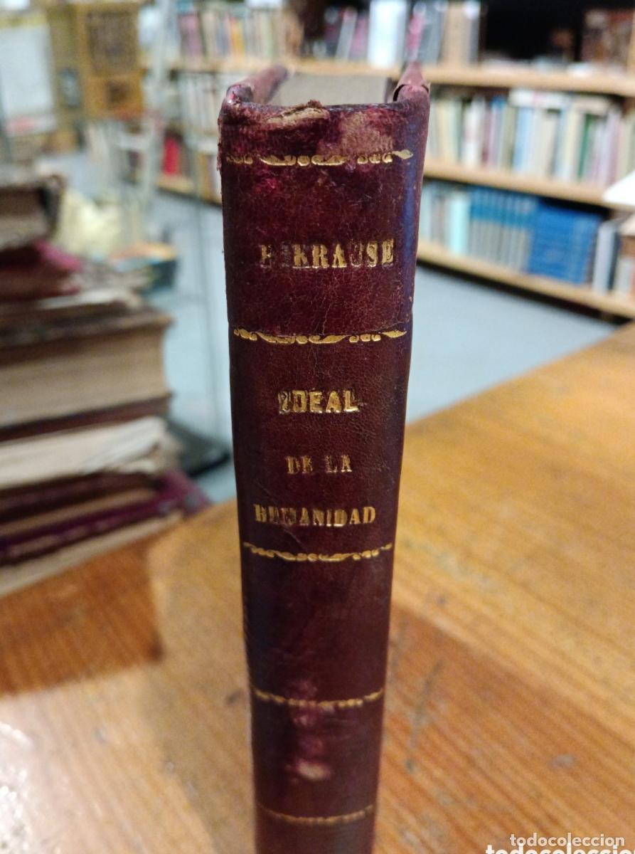 Libros: Krause, Ideal de la humanidad, 1871 - - Foto 1