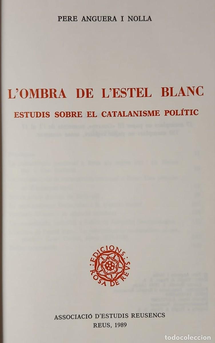 Libros: Lombra de lestel blanc - Foto 1
