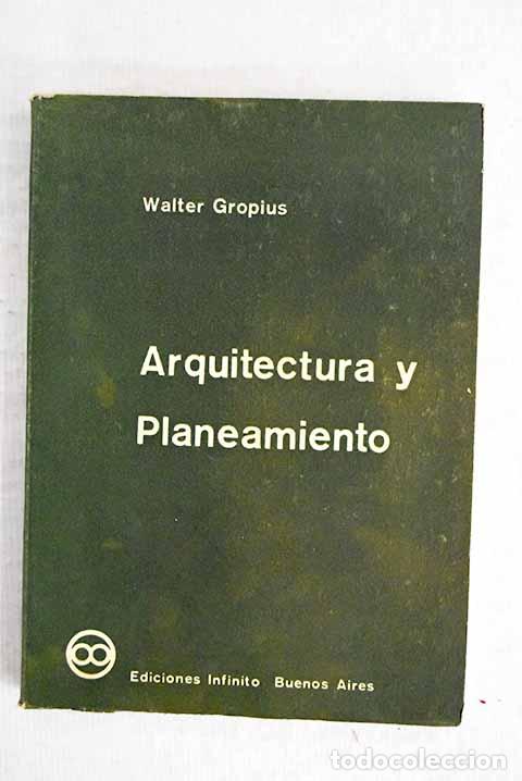 Libros: Arquitectura y planeamiento.- Gropius, Walter - Foto 1
