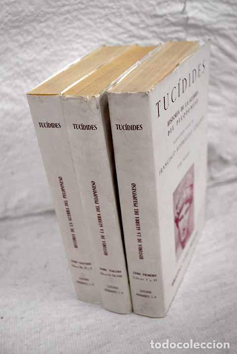 Libros: Historia de la guerra del Peloponeso.- Tuc&iacute;dides - Foto 1