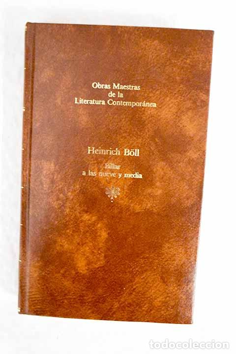Libros: Billar a las nueve y media.- Boll, Heinrich - Foto 1
