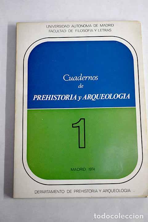 Libros: Cuadernos de prehistoria y arqueolog&iacute;a, n&ordm; 1 - Foto 1