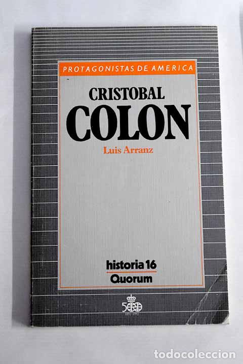 Libros: Crist&oacute;bal Col&oacute;n: Arranz M&aacute;rquez, Luis.- Arranz M&aacute;rquez, Luis - Foto 1