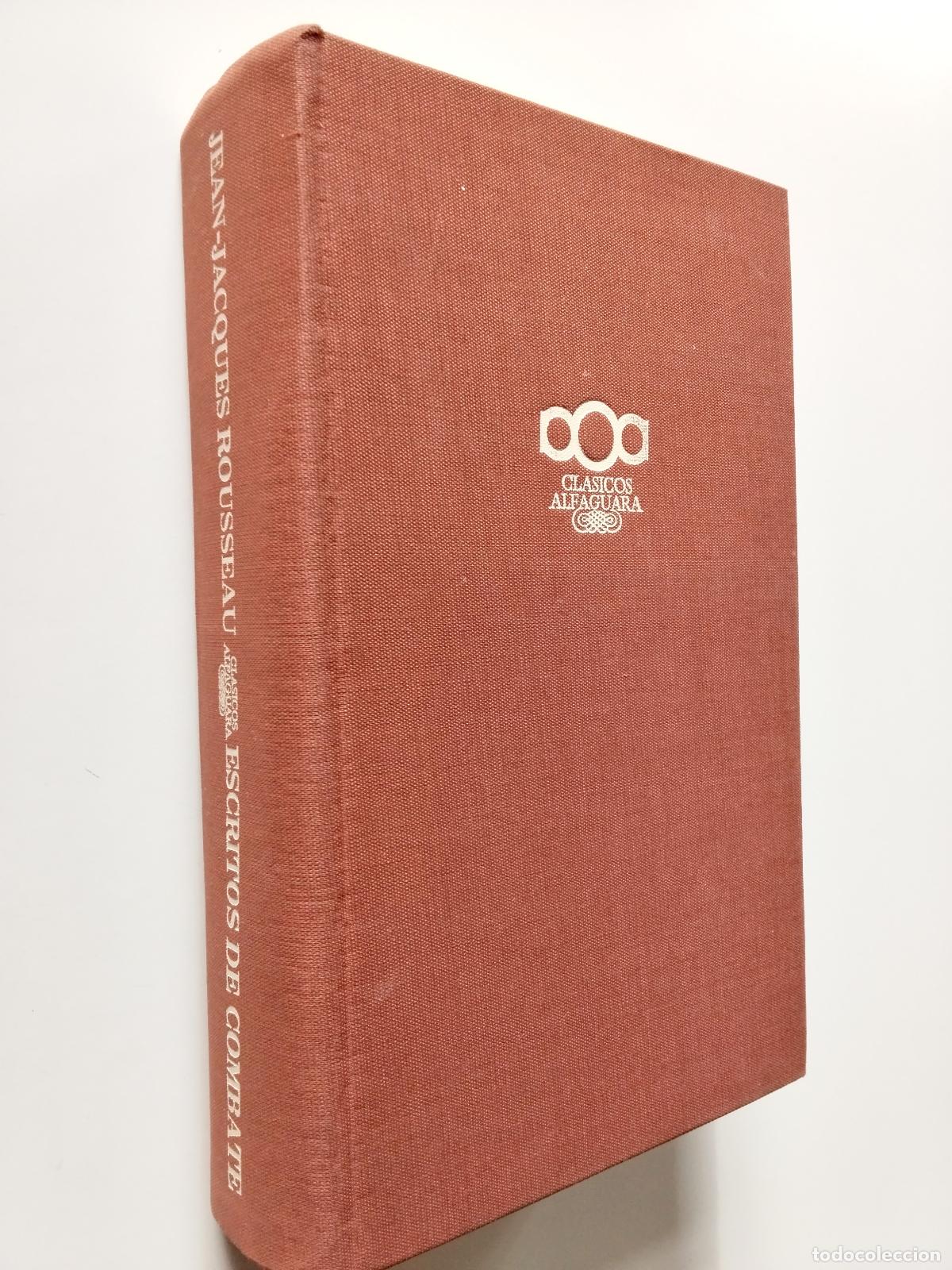 Libros: Jean Jacques Rousseau - Escritos de combate - Foto 1