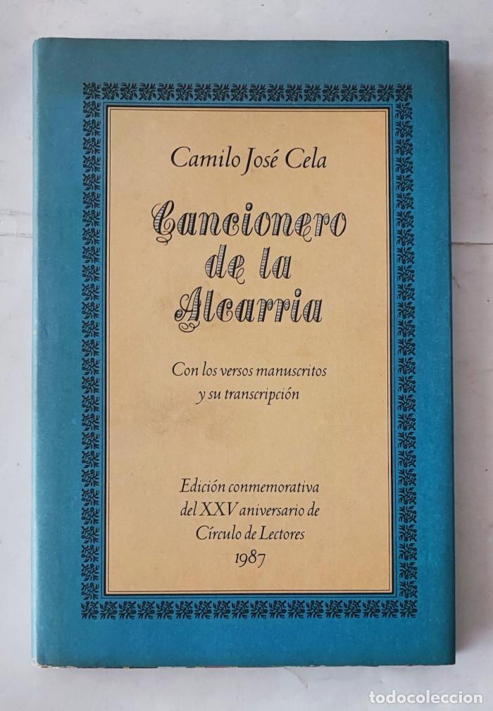 Libros: CANCIONERO DE LA ALCARRIA - Camilo Jos&eacute; Cela - Foto 1