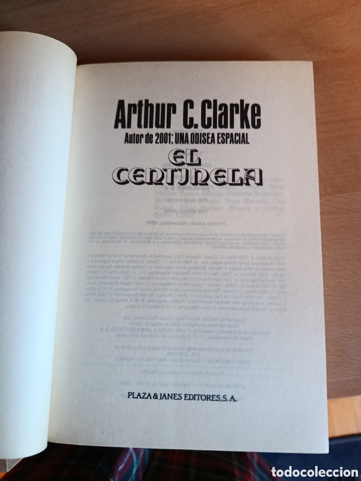 Libros: ARTHUR C.CLARKE: EL CENTINELA - Plaza & Jan&eacute;s - Foto 3