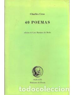 Libros: 40 POEMAS - Cros,Charles - Foto 1
