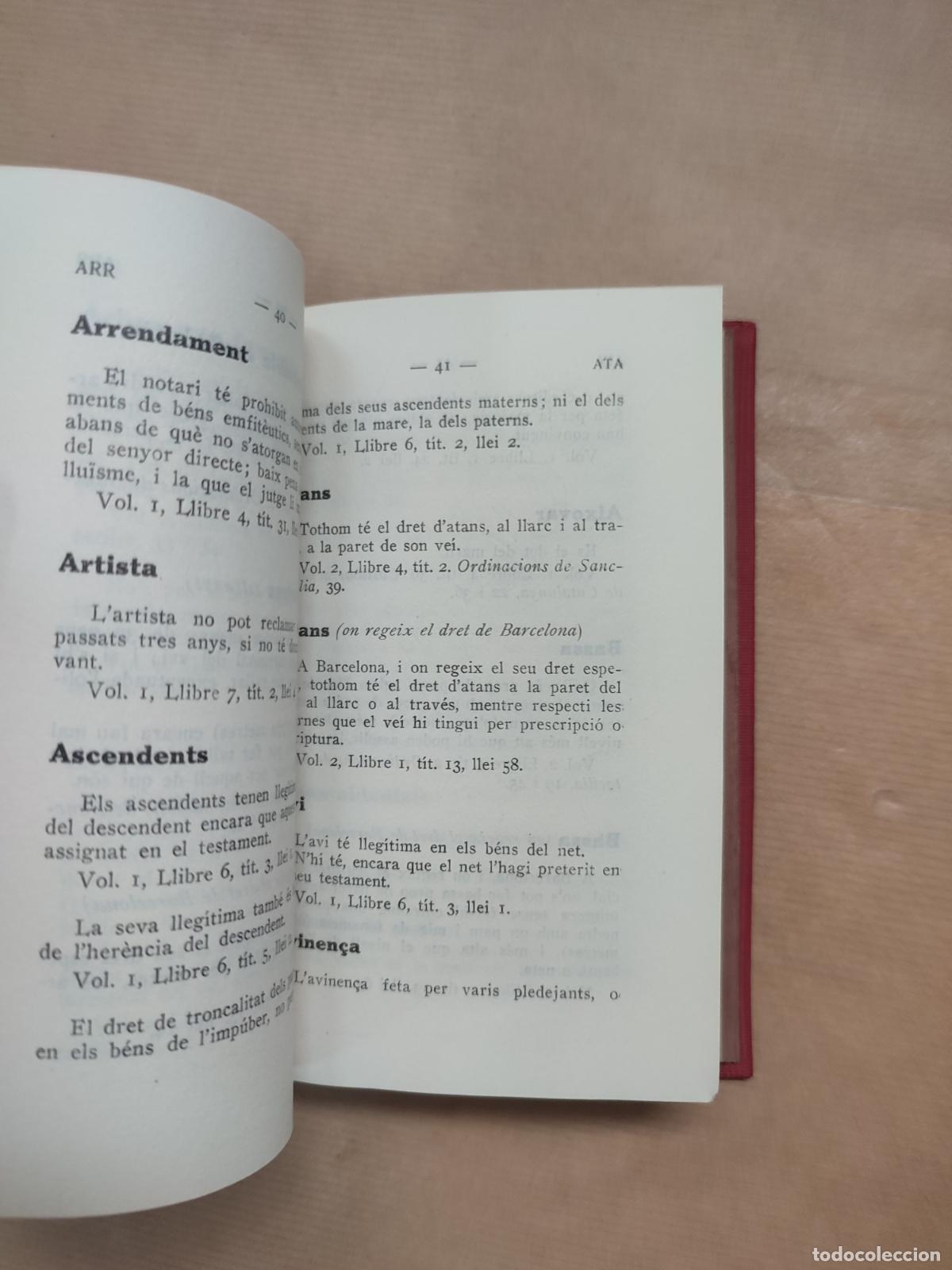 Libros: INDEX DE TEXTOS LEGALS CATALANS. - Foto 4