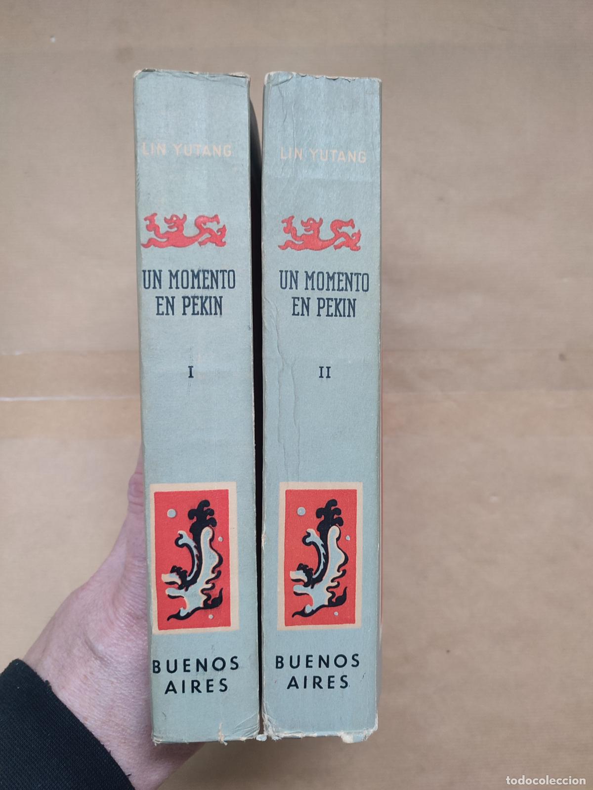 Libros: Un momento en Pekin . 2 Tomos - Lin Yutang - Foto 2