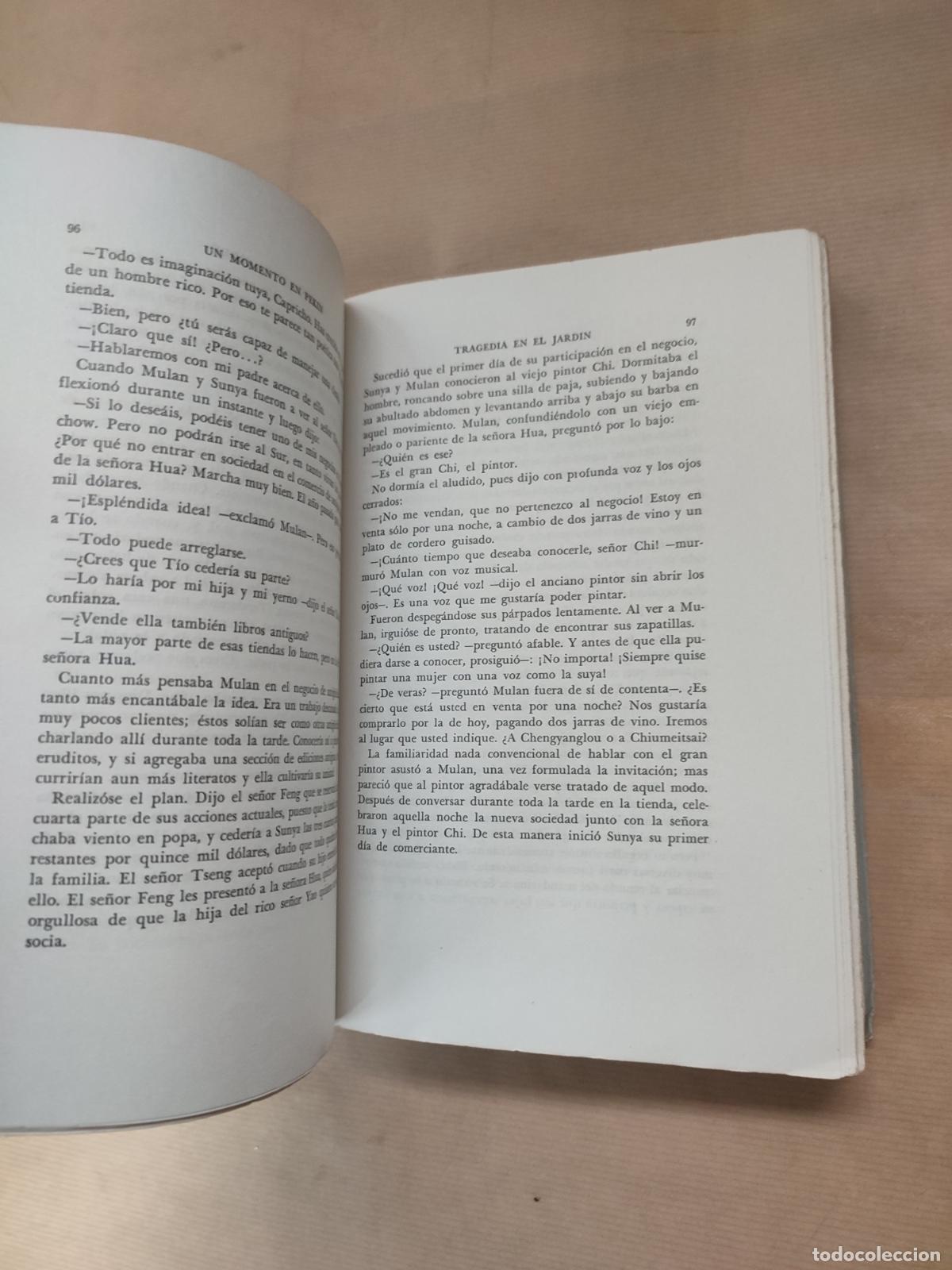Libros: Un momento en Pekin . 2 Tomos - Lin Yutang - Foto 6