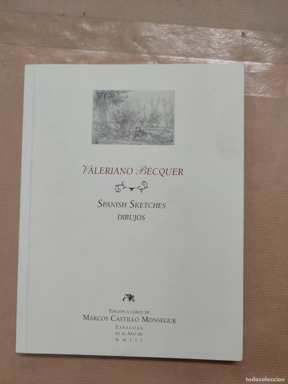 Libros: Spanish Sketches.Dibujos - &rdquo;B&eacute;cquer,Valeriano&rdquo; - Foto 1