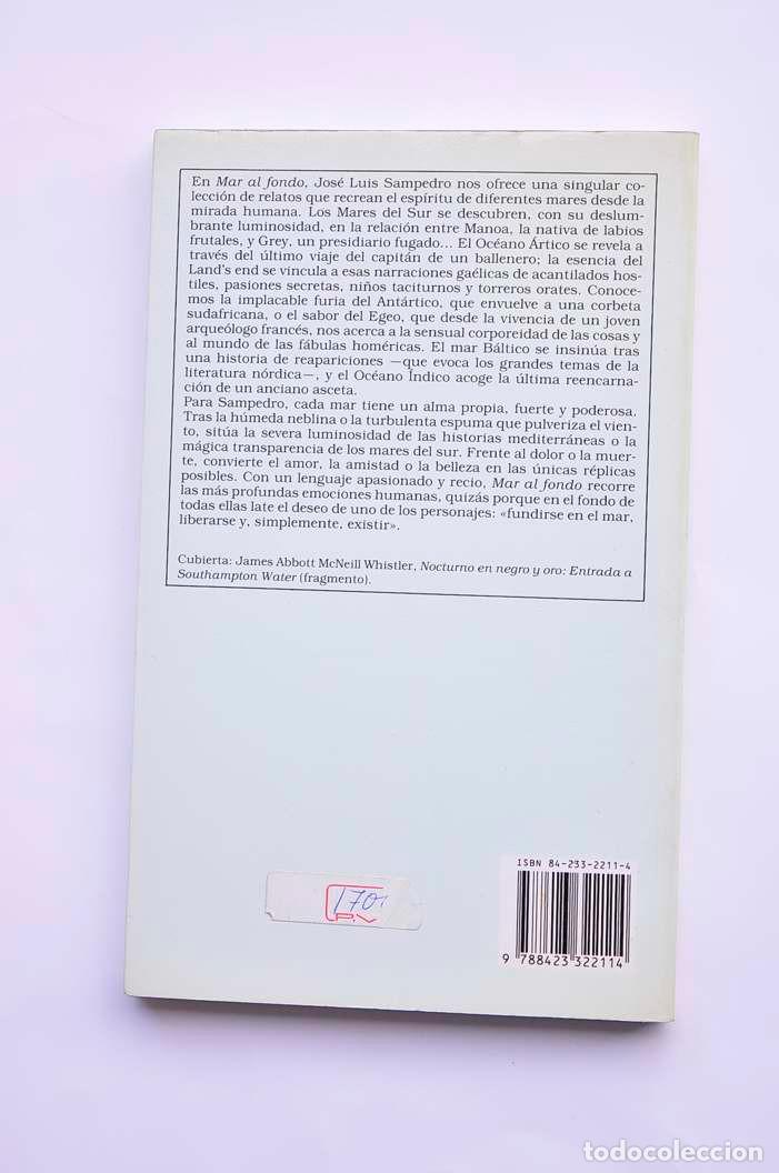 Libros: Mar al fondo - SAMPEDRO, Jos&eacute; Luis - Foto 3