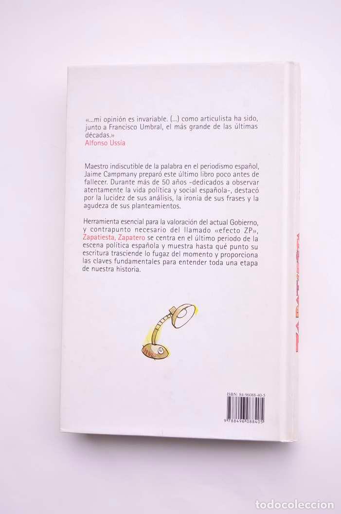 Libros: Zapatiesta Zapatero - CAMPMANY, Jaime - Foto 4