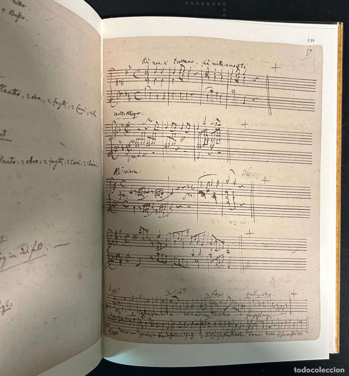 Libros: MOZART CAT&Aacute;LOGO TEM&Aacute;TICO - EDICI&Oacute;N FACS&Iacute;MIL INTEGRA - 1990 - MADRID NUMERADO - Foto 5