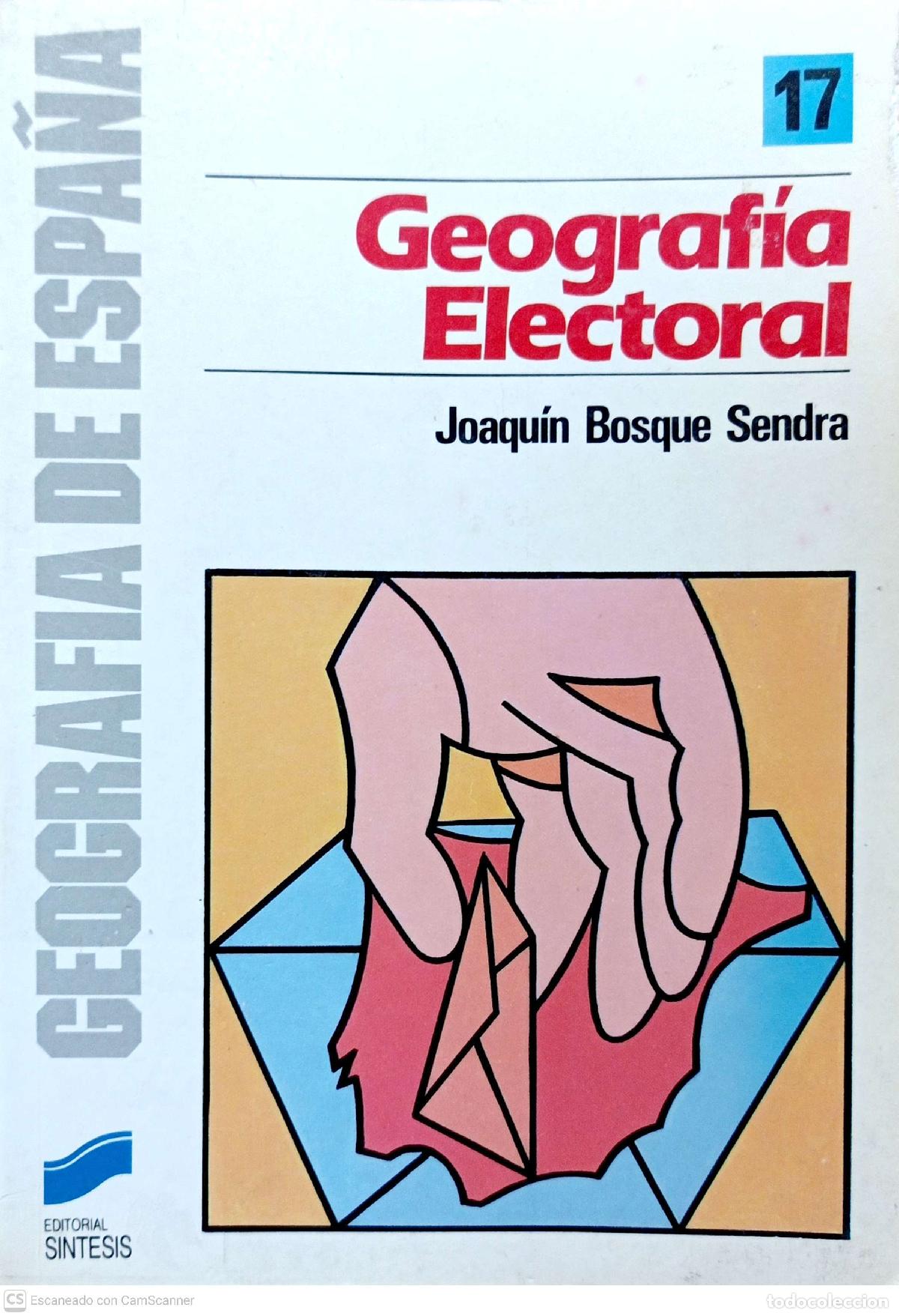 Libros: Geograf&iacute;a Electoral - Joaq&iacute;n Bosque - Foto 1