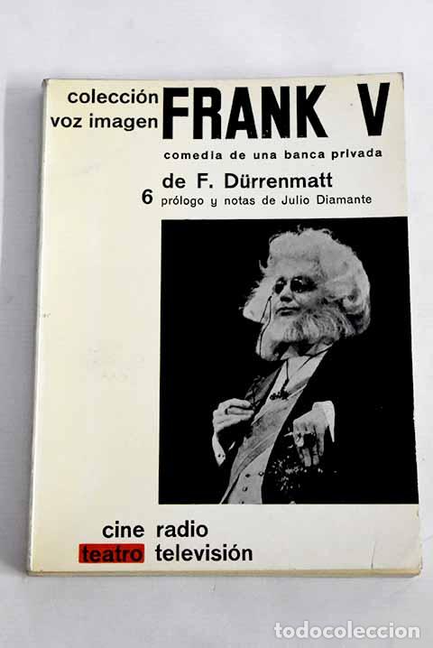 Libri di seconda mano: Frank v: Durrenmatt, Friedrich.- Durrenmatt, Friedrich