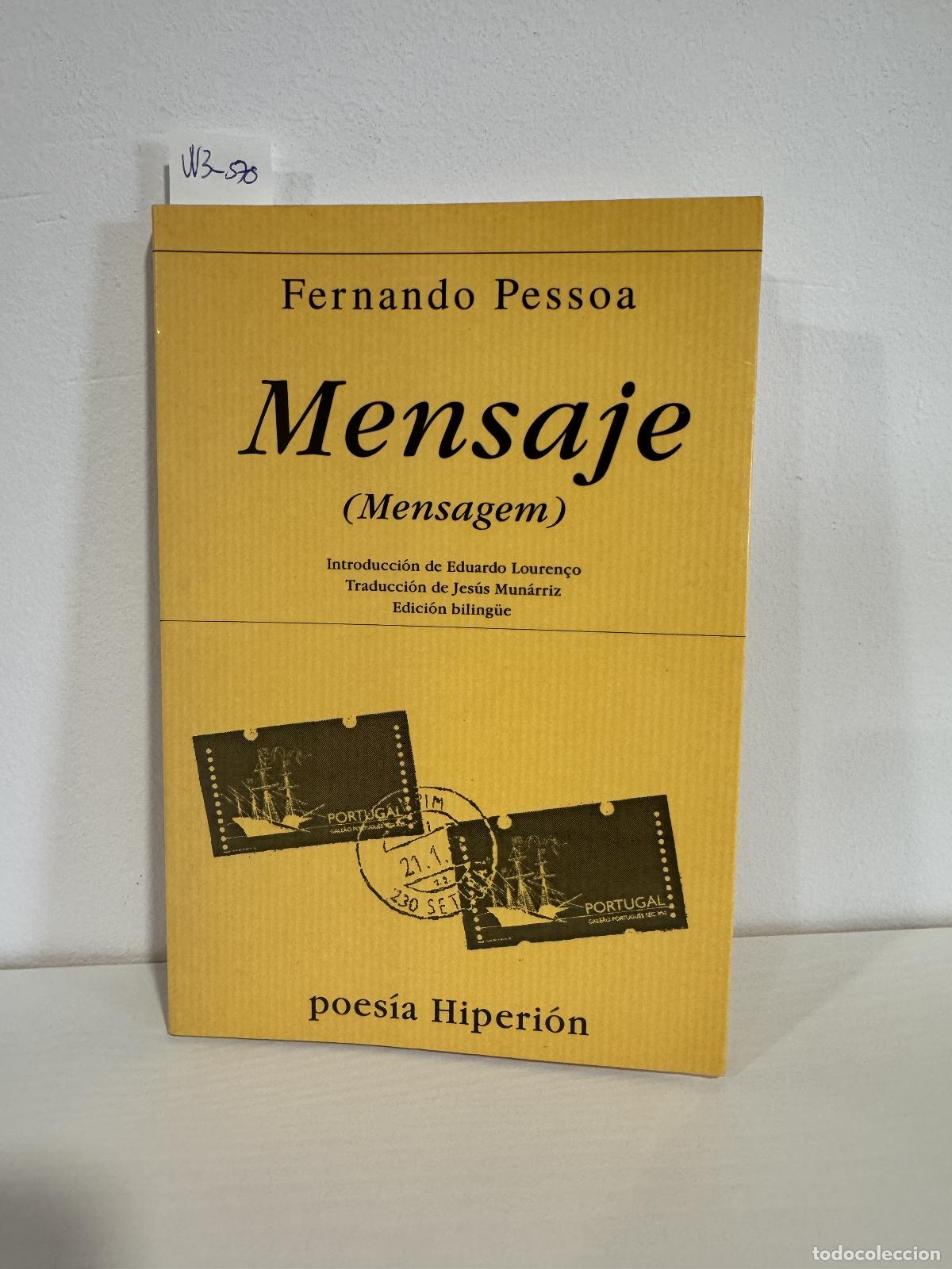 Libros: PESSOA, Fernando. - Mensaje (Mensagem) - Foto 1
