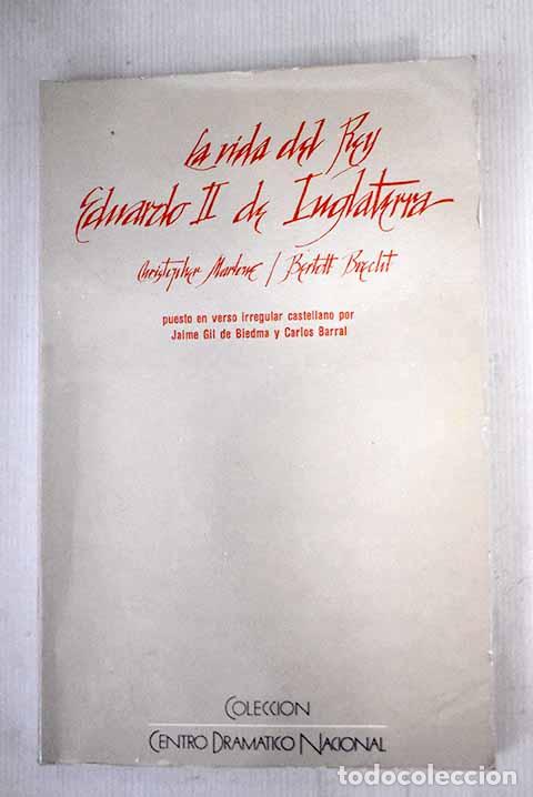 Libros: La vida del rey Eduardo II de Inglaterra.- Marlowe, Christopher - Foto 1