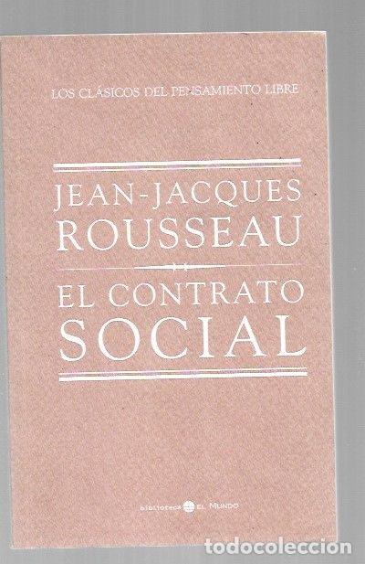 Libros: CONTRATO SOCIAL - EL - ROUSSEAU, JEAN-JACQUES - Foto 1