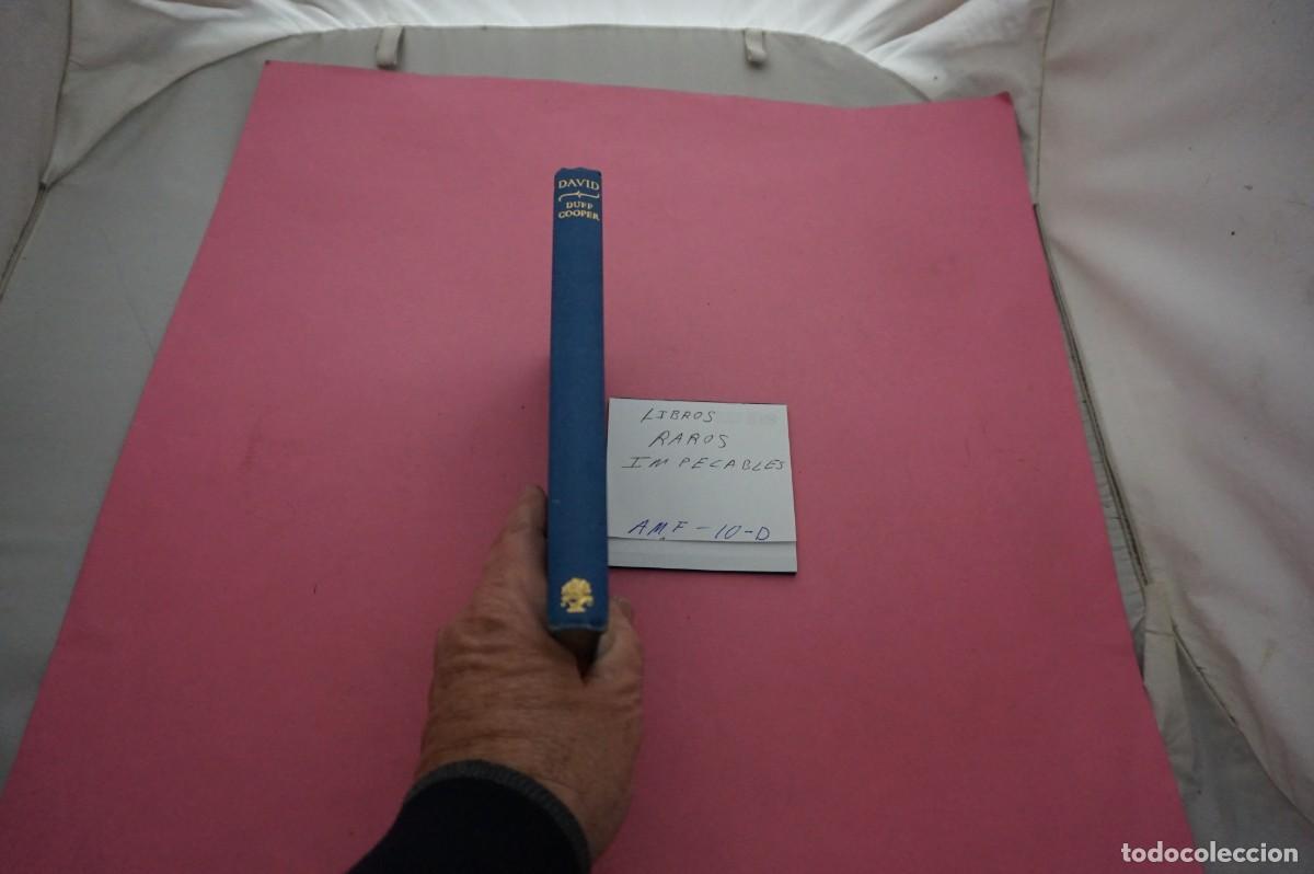 Libros: AMF-10D/ DAVID - DUFF COOPER / JONATHAN CAPE EDITOR 1&ordf; EDICION - Foto 7