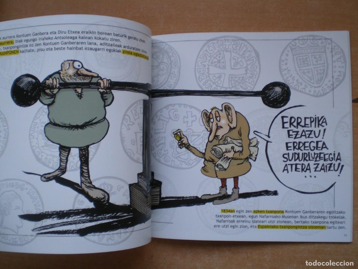 Libros: C&Aacute;MARA DE COMPTOS DE NAVARRA. FERM&Iacute;N ERBITI. C&Eacute;SAR OROZ. VERSI&Oacute;N EUSKERA. - Foto 3