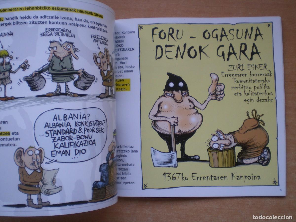 Libros: C&Aacute;MARA DE COMPTOS DE NAVARRA. FERM&Iacute;N ERBITI. C&Eacute;SAR OROZ. VERSI&Oacute;N EUSKERA. - Foto 4