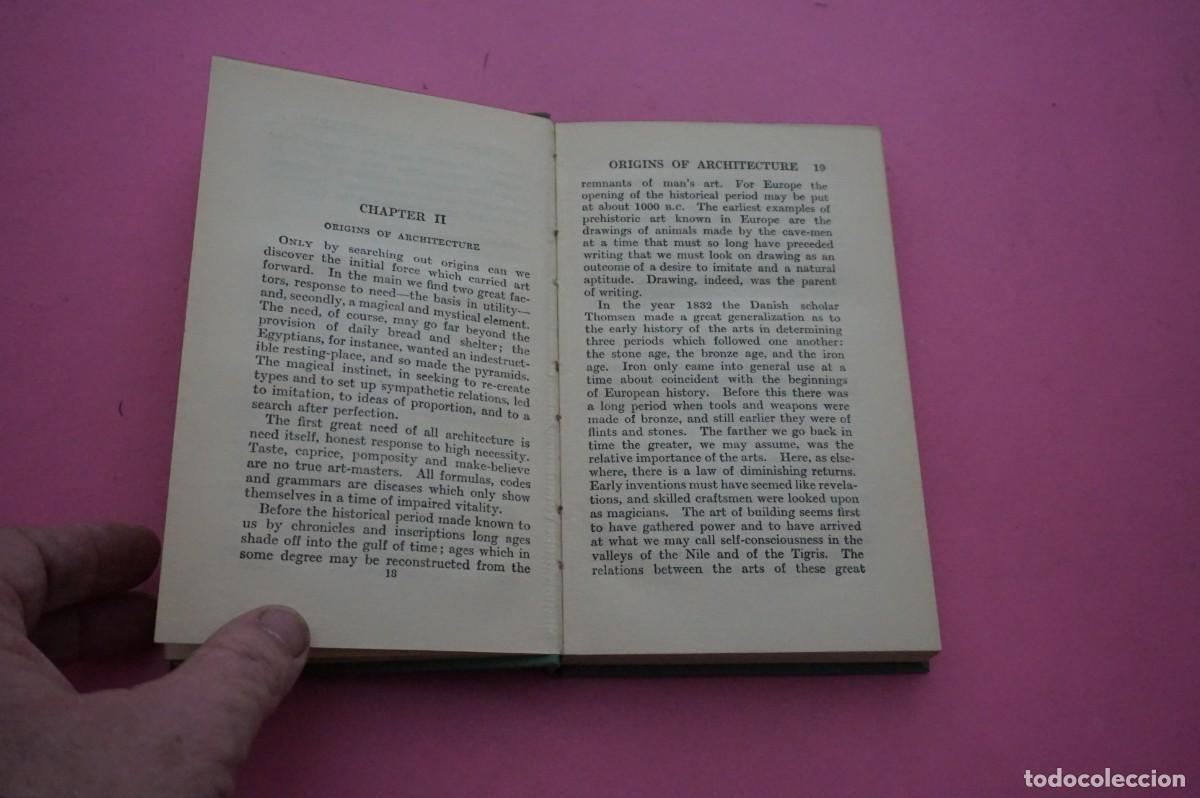 Libros: AMF-17C/ ARCHITECTURE - W. R. LETHABY / WILLIAMS AND NORGATE EDITOR - Foto 3