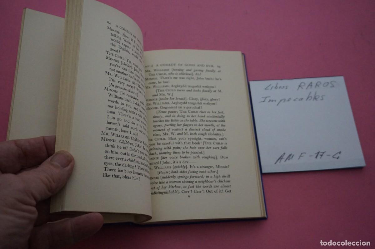 Libros: AMF-17C/ PLAYS - RICHARD HUGHES / CHATTO AND WINDUS EDITOR - Foto 3