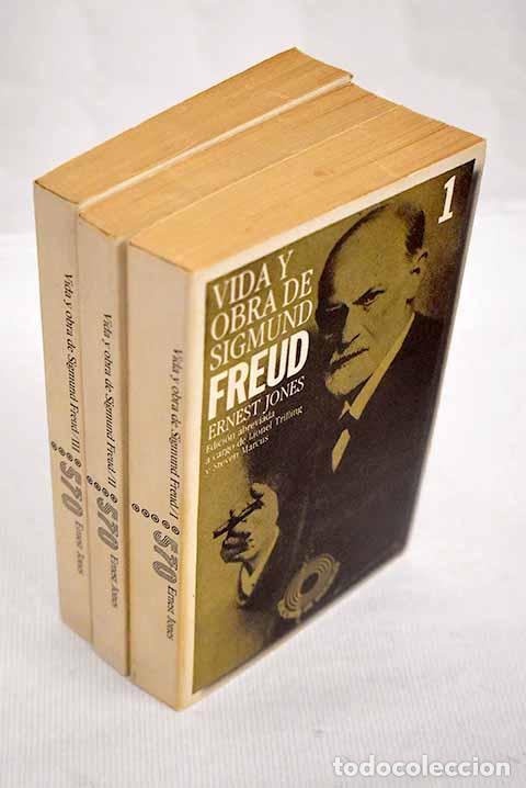 Libros: Vida y obra de Sigmund Freud.- Jones, Ernest - Foto 1