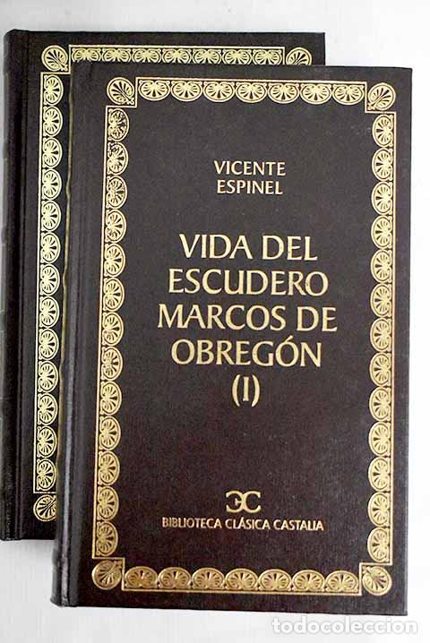 Libri di seconda mano: Vida del escudero Marcos de Obreg&oacute;n.- Espinel, Vicente