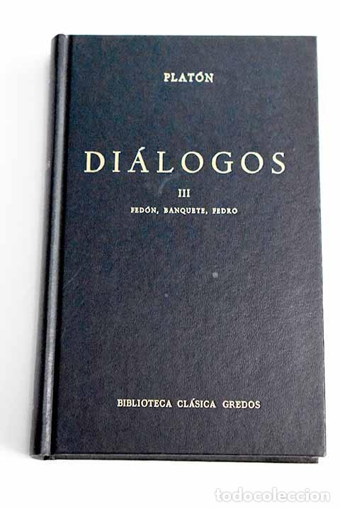 Libros: Di&aacute;logos, tomo III: Plat&oacute;n.- Plat&oacute;n - Foto 1