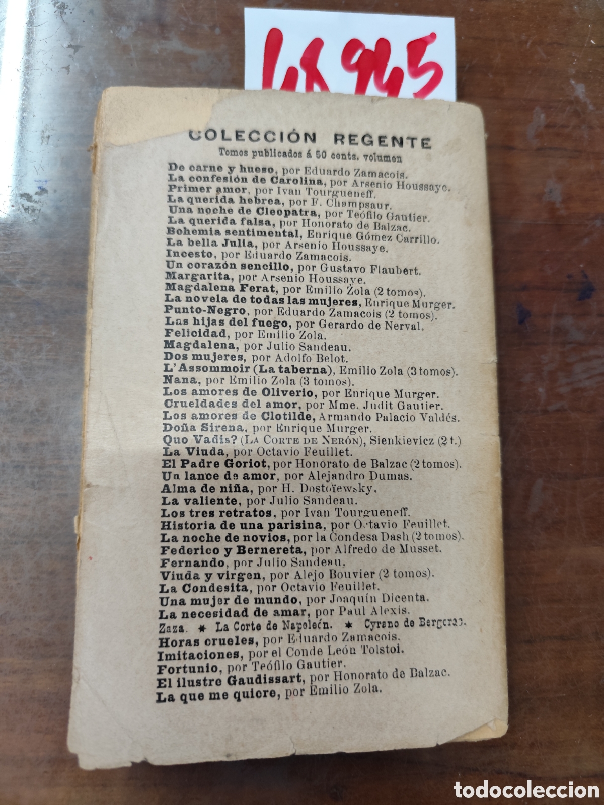 Libros: FORTUNIO. Colecci&oacute;n Regente - GAUTIER,Te&oacute;filo - Foto 3